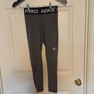 Nike Pro Gray Compression Leggings